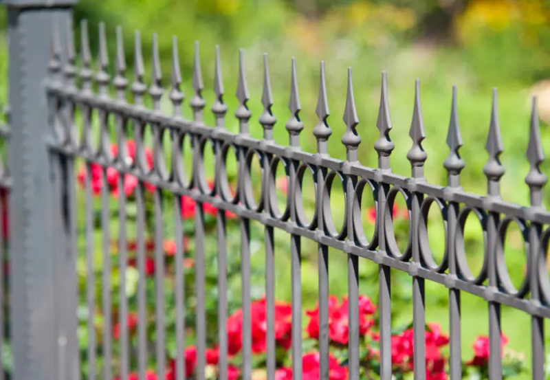custom ornamental iron fences